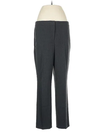 Pre-owned Ann Taylor Dress Pants In Gray