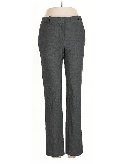 Pre-owned Ann Taylor Dress Pants In Gray