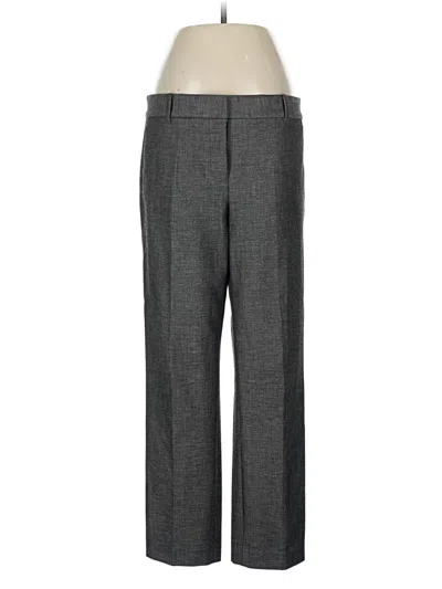 Pre-owned Ann Taylor Dress Pants In Gray