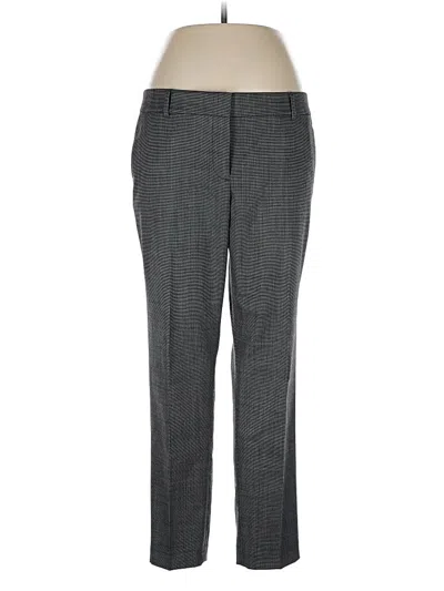 Pre-owned Ann Taylor Dress Pants In Gray