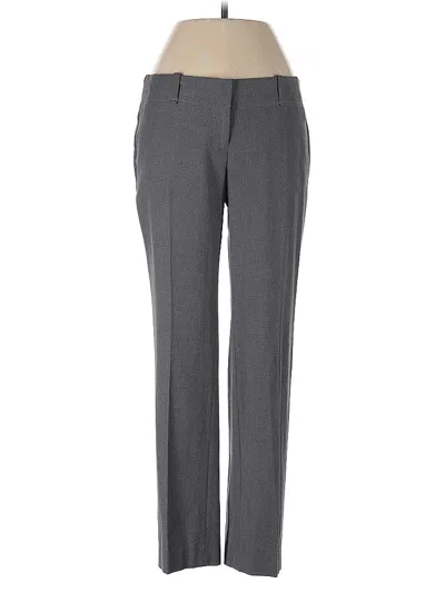 Pre-owned Ann Taylor Dress Pants In Gray