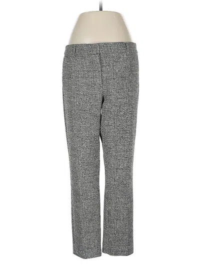 Pre-owned Ann Taylor Dress Pants In Gray