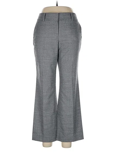 Pre-owned Ann Taylor Dress Pants In Gray