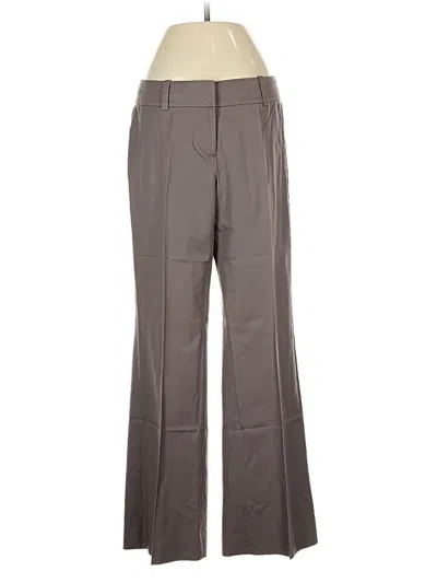 Pre-owned Ann Taylor Dress Pants In Gray