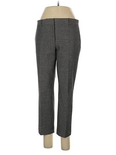 Pre-owned Ann Taylor Dress Pants In Gray