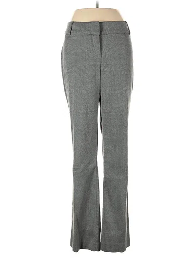 Pre-owned Ann Taylor Dress Pants In Gray