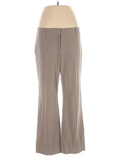 Pre-owned Ann Taylor Dress Pants In Gray