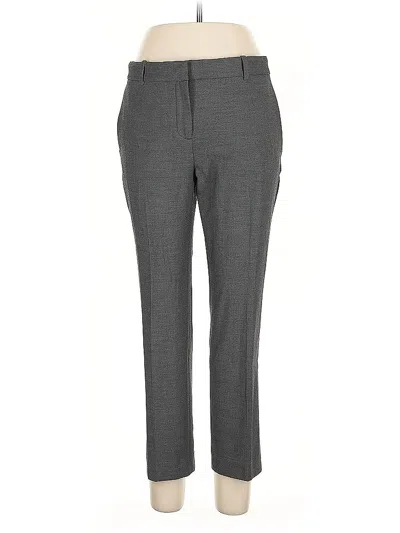 Pre-owned Ann Taylor Dress Pants In Gray