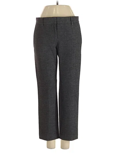 Pre-owned Ann Taylor Dress Pants In Gray