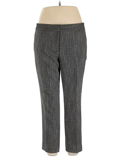 Pre-owned Ann Taylor Dress Pants In Gray