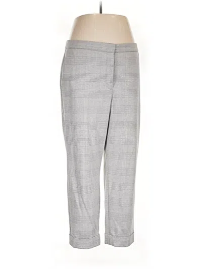 Pre-owned Ann Taylor Dress Pants In Gray