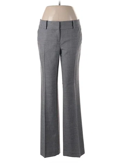 Pre-owned Ann Taylor Dress Pants In Gray
