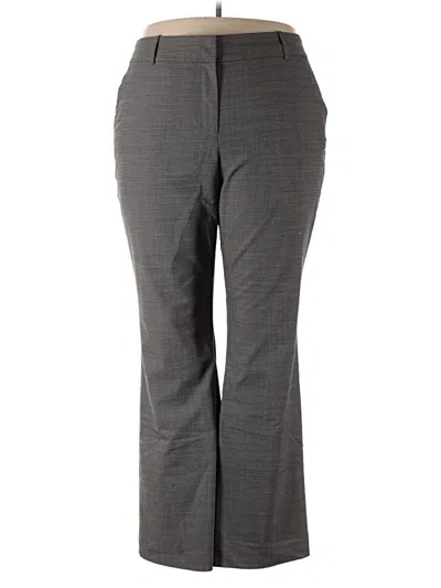 Pre-owned Ann Taylor Dress Pants In Gray