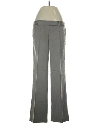 Pre-owned Ann Taylor Dress Pants In Gray