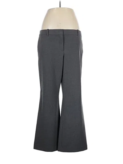 Pre-owned Ann Taylor Dress Pants In Gray