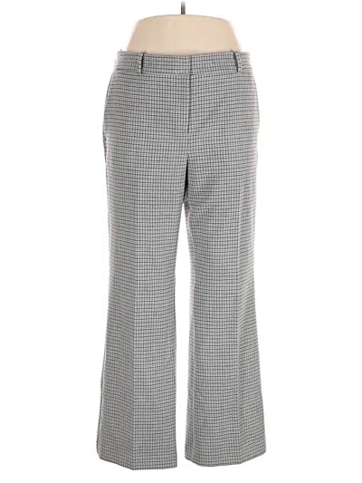 Pre-owned Ann Taylor Dress Pants In Gray