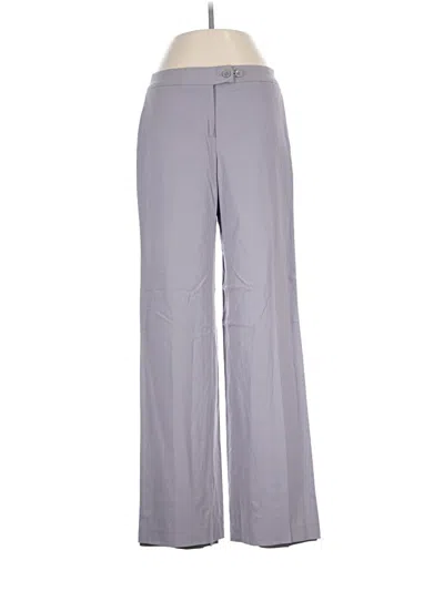 Pre-owned Ann Taylor Dress Pants In Gray