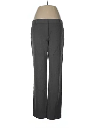Pre-owned Ann Taylor Dress Pants In Gray
