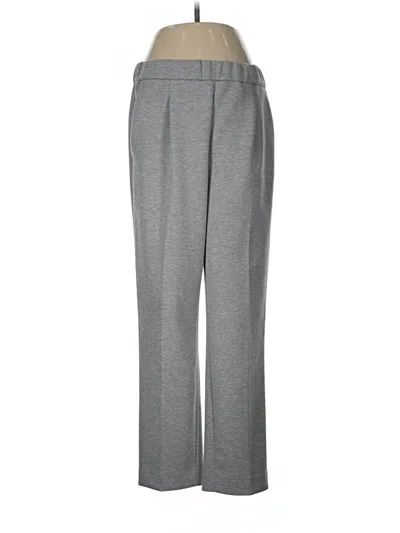 Pre-owned Ann Taylor Dress Pants In Gray