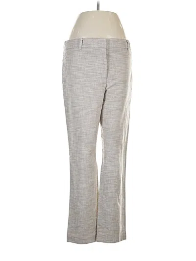 Pre-owned Ann Taylor Dress Pants In Gray