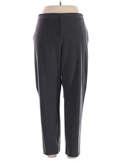 Pre-owned Ann Taylor Dress Pants In Gray