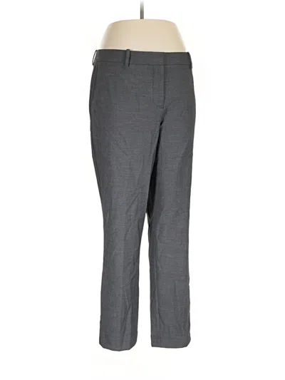 Pre-owned Ann Taylor Dress Pants In Gray