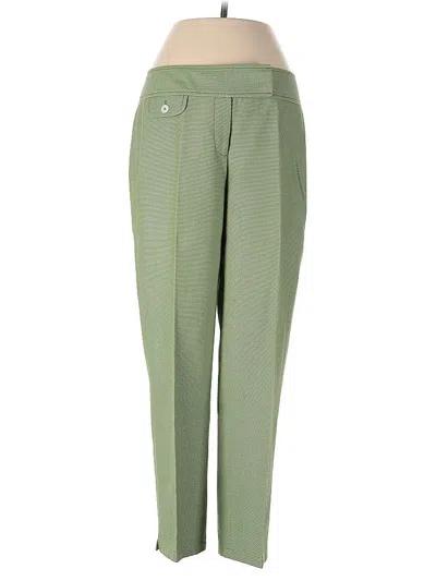 Pre-owned Ann Taylor Dress Pants In Green