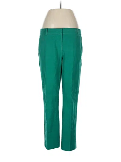 Pre-owned Ann Taylor Dress Pants In Green