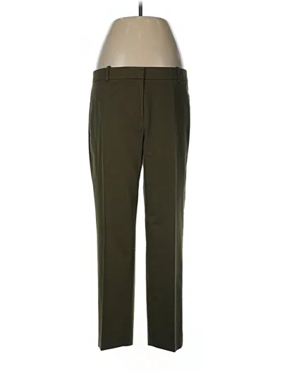 Pre-owned Ann Taylor Dress Pants In Green