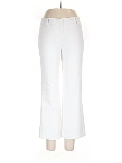 Pre-owned Ann Taylor Dress Pants In Ivory