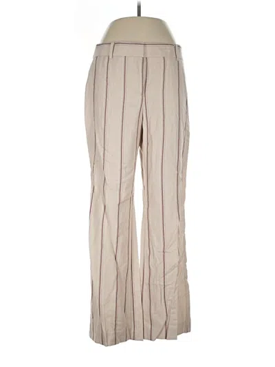 Pre-owned Ann Taylor Dress Pants In Ivory