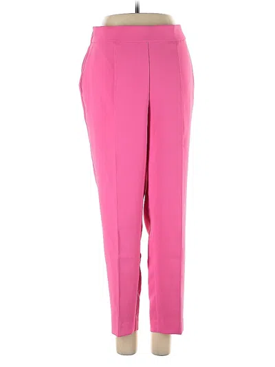 Pre-owned Ann Taylor Dress Pants In Pink