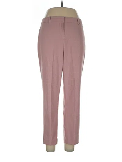 Pre-owned Ann Taylor Dress Pants In Pink