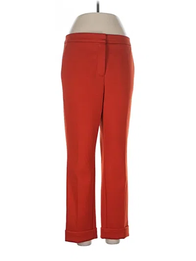 Pre-owned Ann Taylor Dress Pants In Red