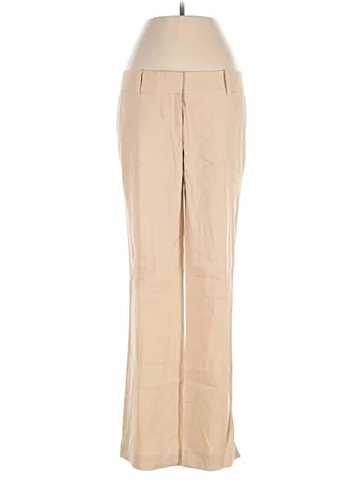 Pre-owned Ann Taylor Dress Pants In Tan