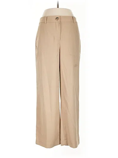 Pre-owned Ann Taylor Dress Pants In Tan