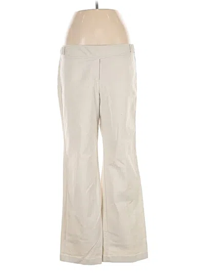 Pre-owned Ann Taylor Dress Pants In White