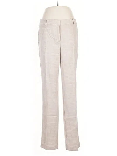 Pre-owned Ann Taylor Dress Pants In White