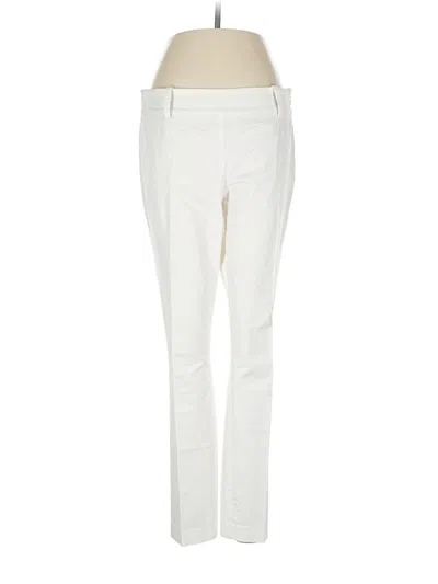 Pre-owned Ann Taylor Dress Pants In White