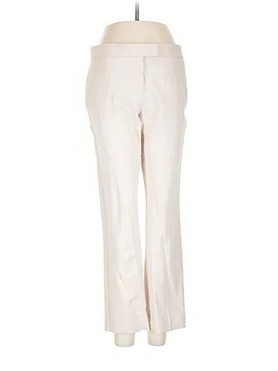 Pre-owned Ann Taylor Dress Pants In White