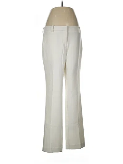 Pre-owned Ann Taylor Dress Pants In White