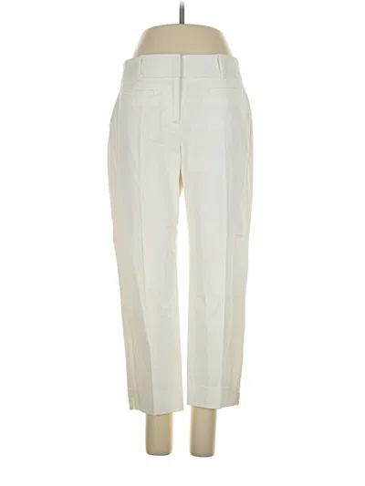 Pre-owned Ann Taylor Dress Pants In White