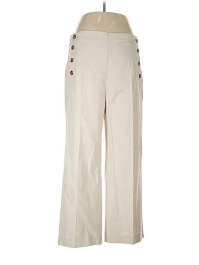 Pre-owned Ann Taylor Dress Pants In White