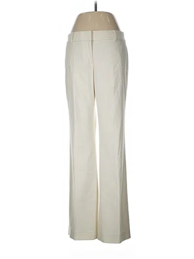 Pre-owned Ann Taylor Dress Pants In White