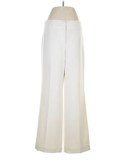 Pre-owned Ann Taylor Dress Pants In White
