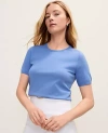 Ann Taylor Easy Sweater Tee In Blue