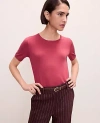 Ann Taylor Easy Sweater Tee In Red