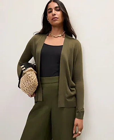 Ann Taylor Essential Open Cardigan