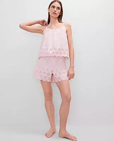 Ann Taylor Eyelet Pajama Set
