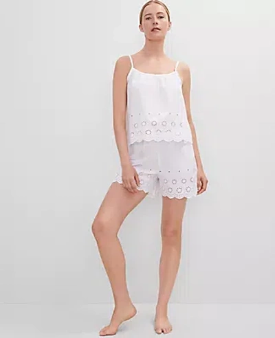 Ann Taylor Eyelet Pajama Set